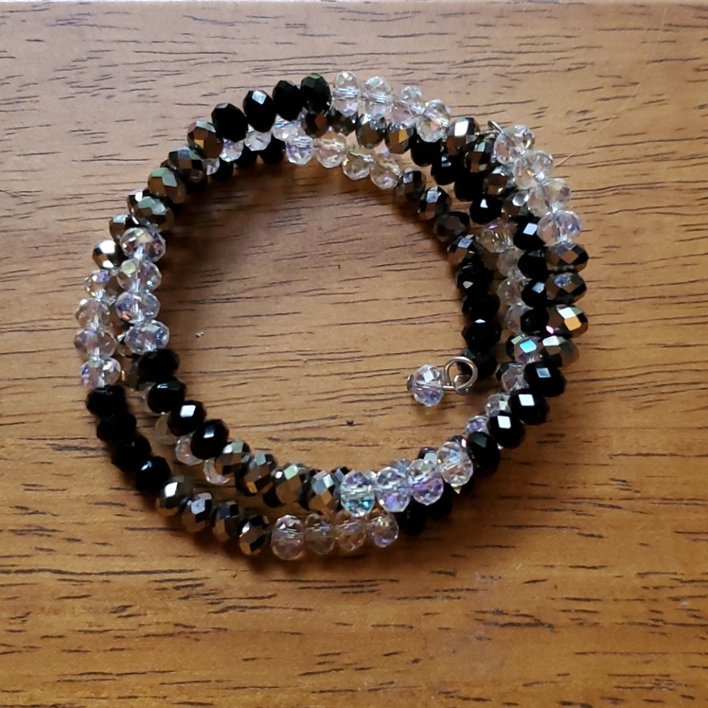 Sparkly Coil Bracelet